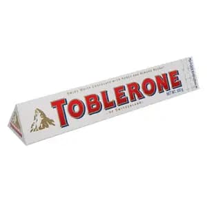 Swiss White Chocolate with Honey and Almond Nouget - Toblerone