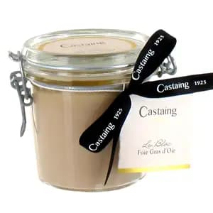 Block Of Goose Foie Gras Jar - Castaing