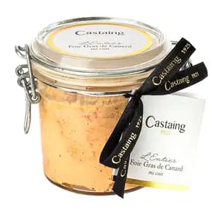 Duck Foie Gras Mi-Cuit Jar - Castaing