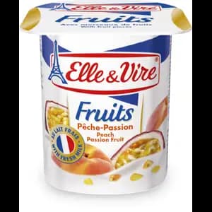 Yogurt Peach Passion - Elle & Vire