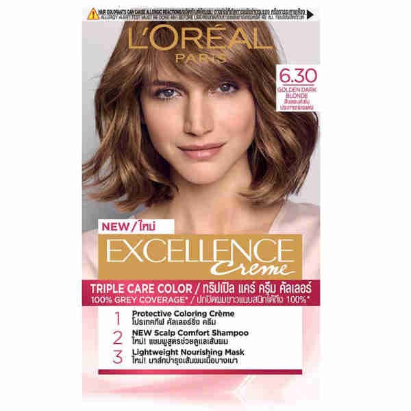 Excellence Creme Hair Color Golden Dark Blonde