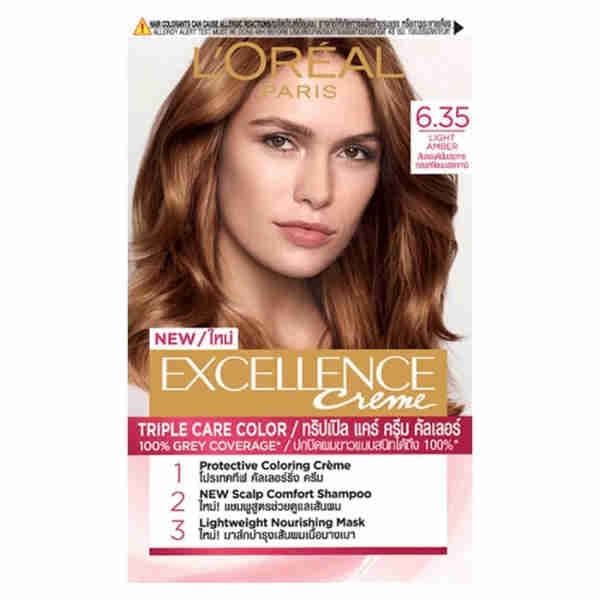 Excellence Creme Hair Color Light Amber