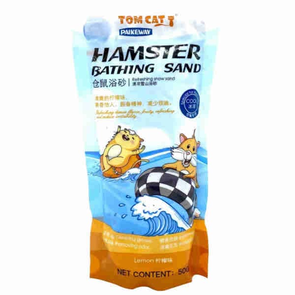 Hamster Bathing Sand Lemon - Tom Cat