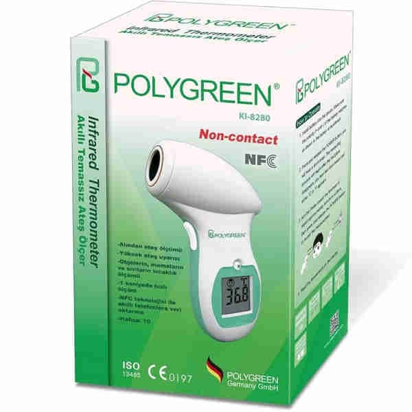 Non Contact Infrared Thermometer KI 8280 - Polygreen