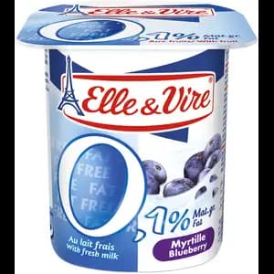 Yogurt Blueberry 0% - Elle & Vire