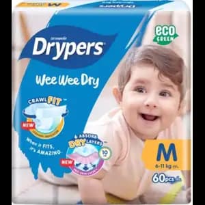 Wee Wee Dry 6-11Kg - Drypers