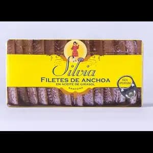 Anchovies Fillets Can - Silvia