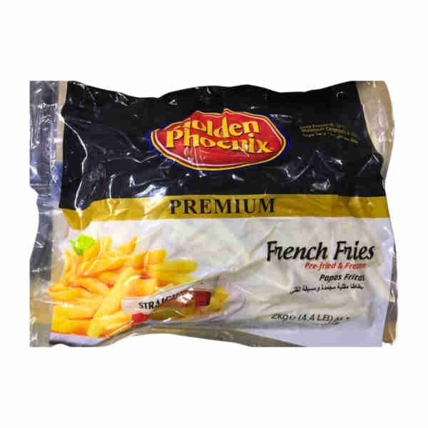 3/8" Straight Cut French Fries - Golden Phoenix
