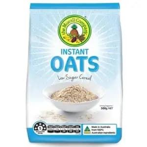 Instant Oats Low Sugar Cereal - The Muesli Company