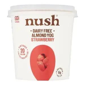 Vegan Dairy Free Almond Yogurt Strawberry - Nush