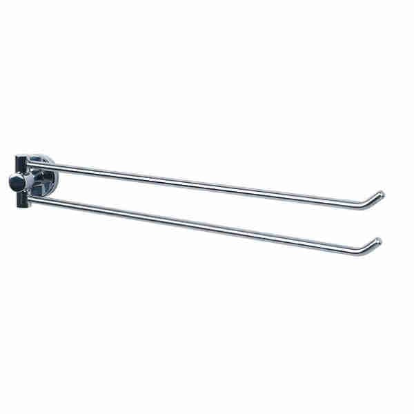 Double Wall-Mounted Towel Rack Atlantic 41cm