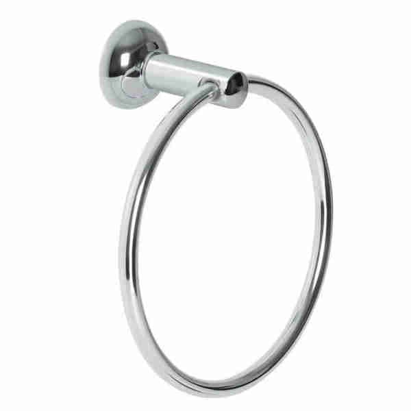 Wall-Mounted Towel Holder Ring Steel Countryside