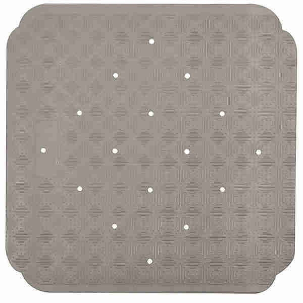 Rubber Ruby Showermat Gray