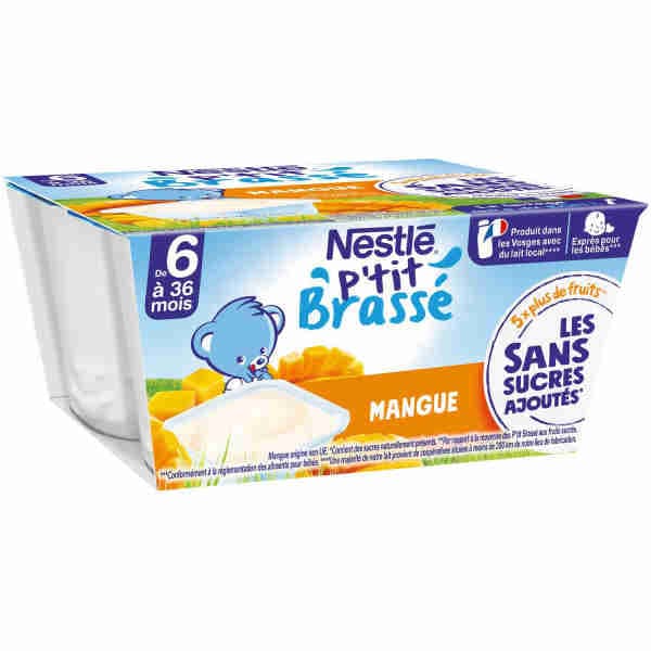 P'tit Brasse Mango No Added Sugar - Nestlé