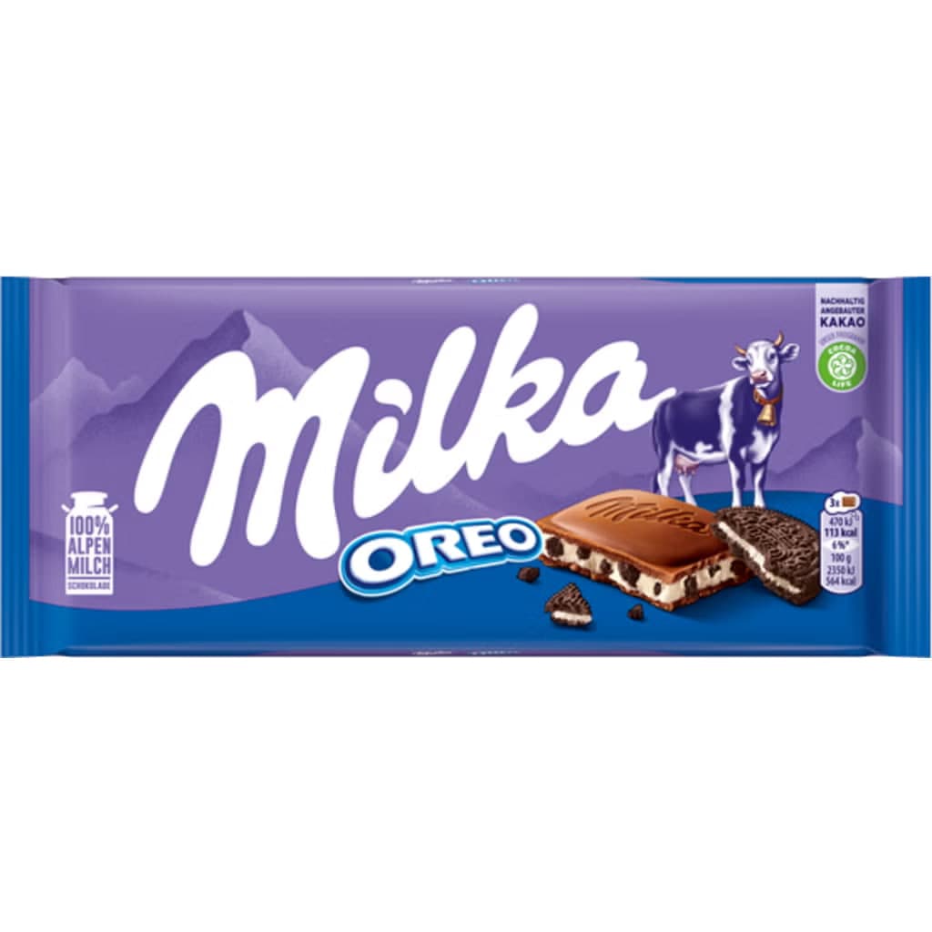 Milk Chocolate Milka & Oreo