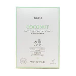 5 Coconut Facial Mask Pack - Bodia