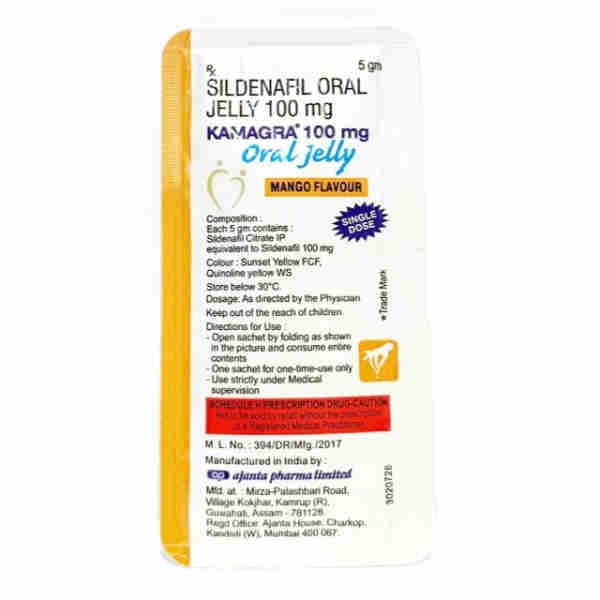 Oral Jelly 100mg Mango Flavour
