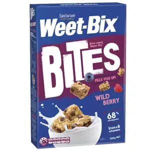 Weet-Bix Wild Berry Bites - Sanitarium