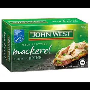 Mackerel Fillets In Brine - John West