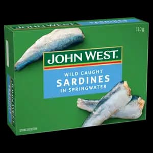 Wild Caught Sardines in Springwater - John West