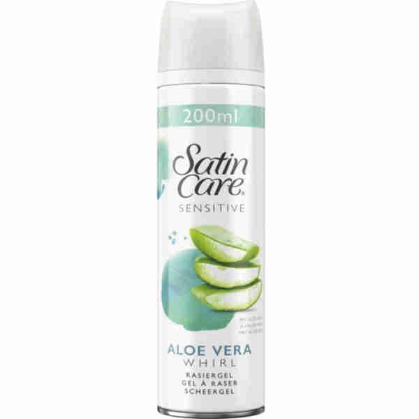 Satin Care Sensitive Aloe Vera Shaving Gel