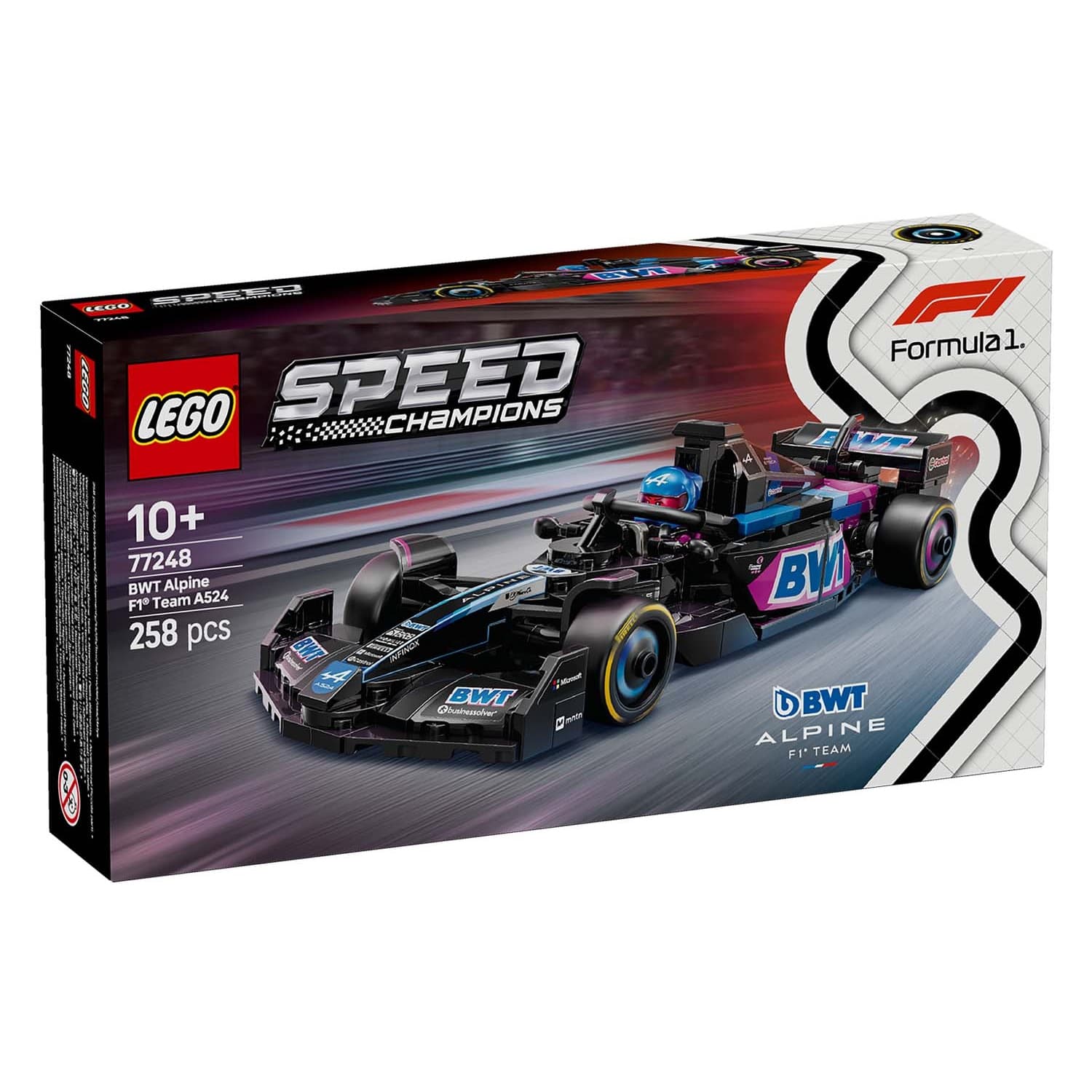 BWT Alpine F1 Team A524 Race Car