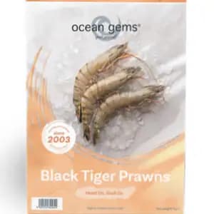 Black Tiger Head On 31-40 Pcs - Ocean Gems