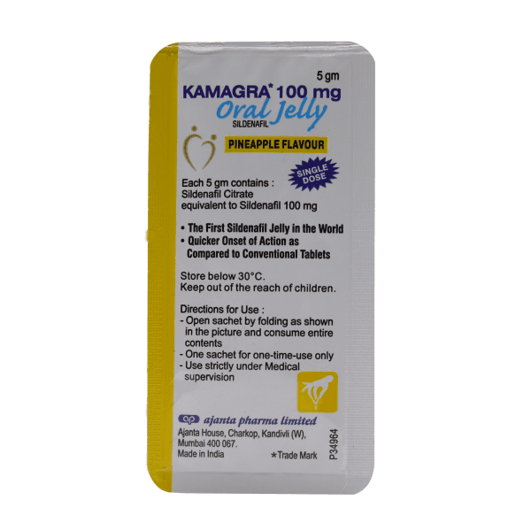 Oral Jelly 100mg Pineapple Flavour