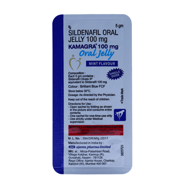 Oral Jelly 100mg Mint Flavour