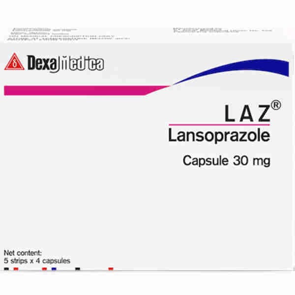 Lansoprazole 30mg Capsules - Laz