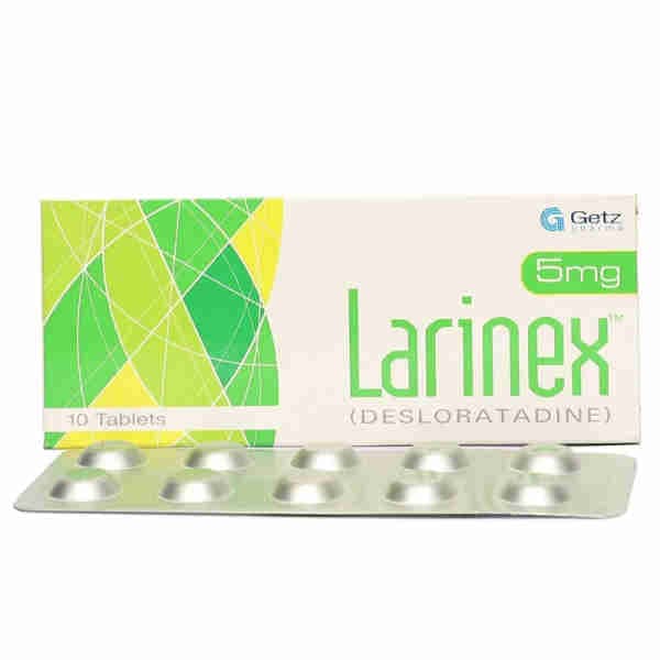 Desloratadine 5mg Tablets - Larinex