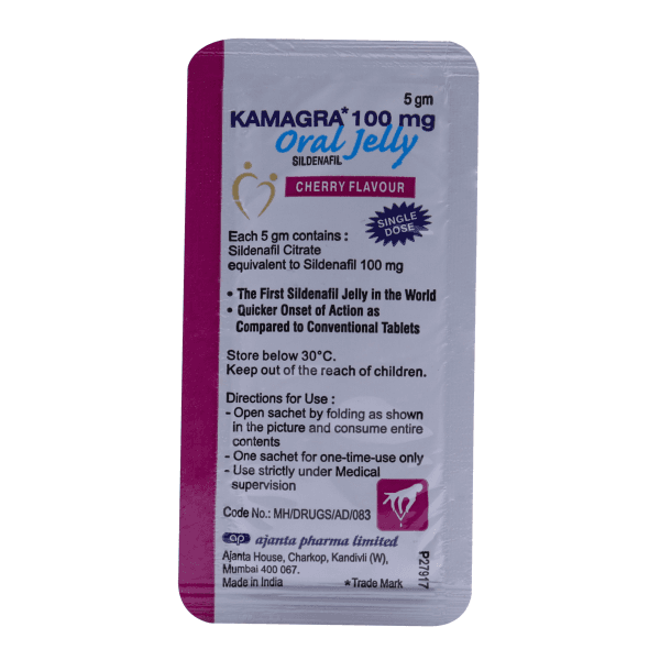 Oral Jelly 100mg Cherry Flavour