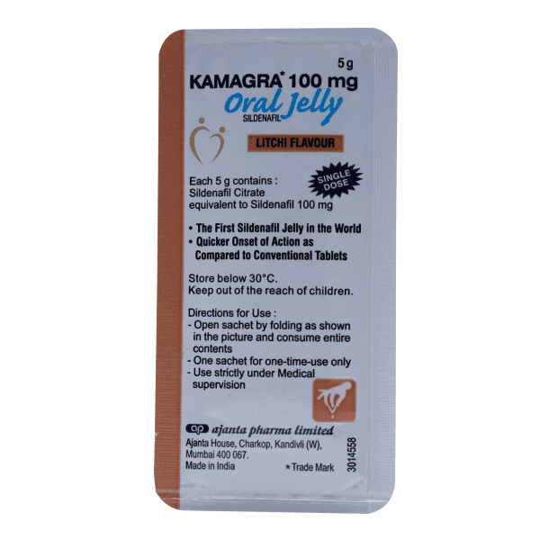 Oral Jelly 100mg Litch Flavour