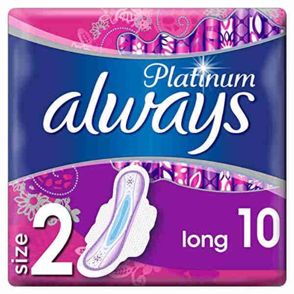Platinum Sanitary Long Pad - Always