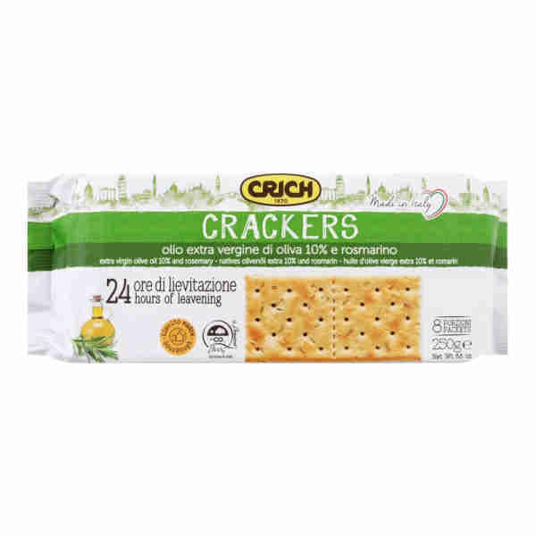 Crackers with Extra Virgin Olive Oil and Rosemary