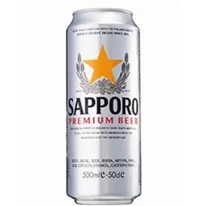 Sapporo Premium Beer Can 500ml
