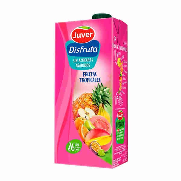 Tropical Fruit Juice No Added Sugar - Juver Disfruta 1