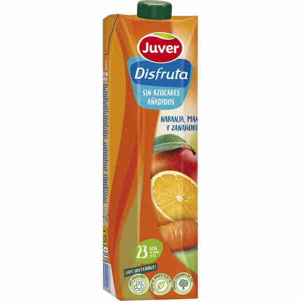 Orange Mango and Carrot Juice No Added Sugar