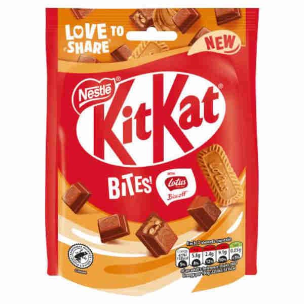 Kit Kat Bites with Lotus Biscoff
