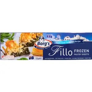 Frozen Filo Pastry Sheets - Borg's