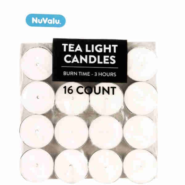 Tea Light Candles - NuValu