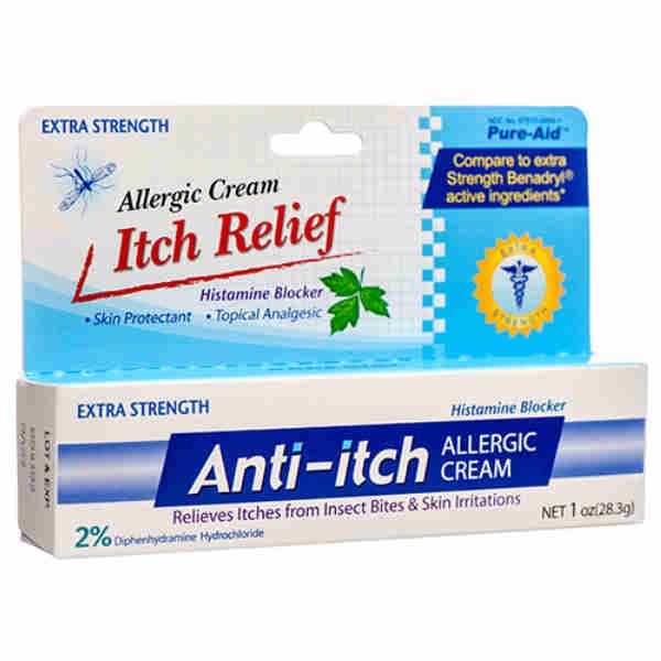 Anti-Itch Allergic Cream - Pure-Aid