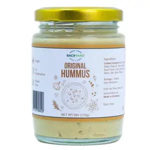 Regular Hummus - Backyard Cafe