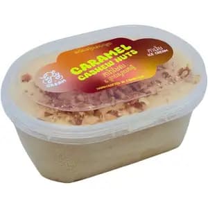Caramel Cashew Ice Cream - Lyly Cream