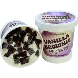 Vanilla Brownies Ice Cream Pint - Lyly Cream