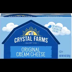 គ្រីមឈីស រសជាតិដើម- Crystal Farms - Crystal Farms