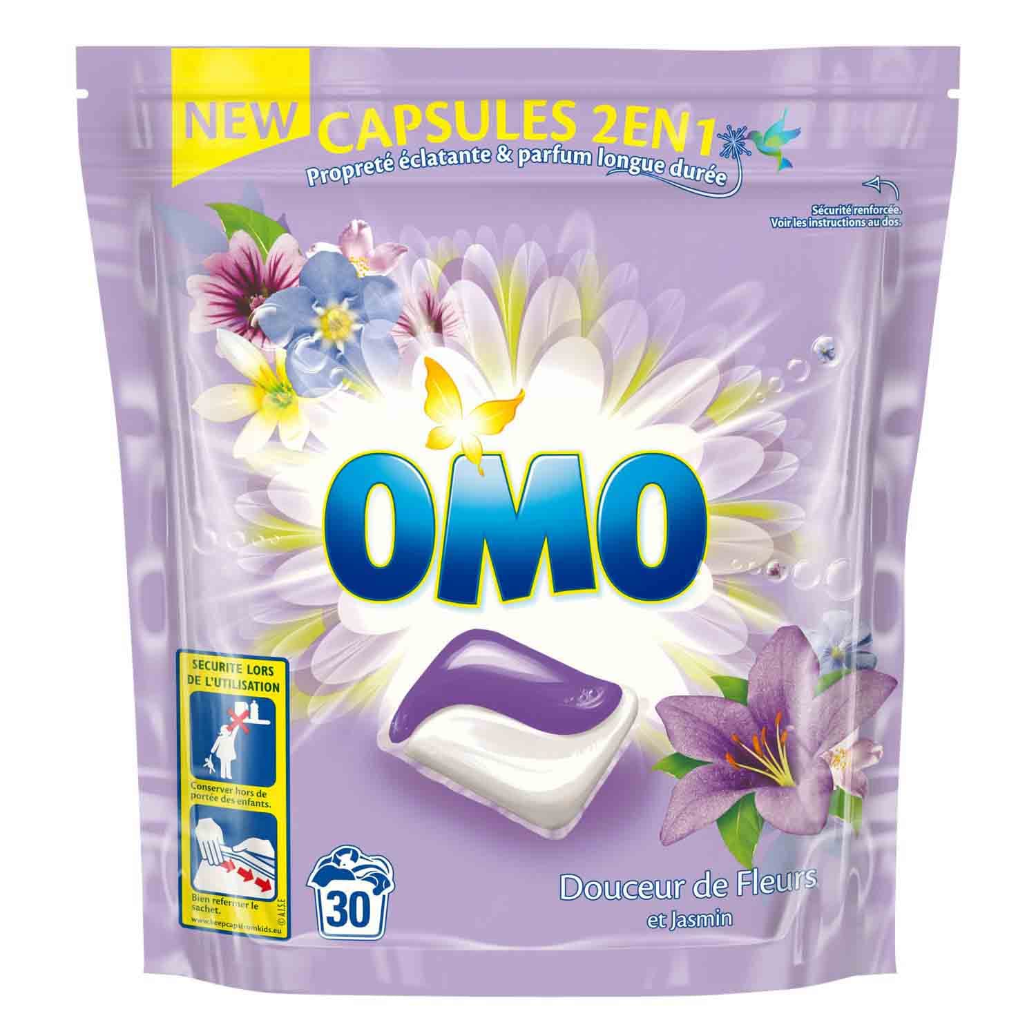 Sweetness of Flower and Jasmine Laundry Pods - Omo