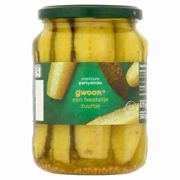 Sweet and Sour Party Pickles Stick - G'Woon
