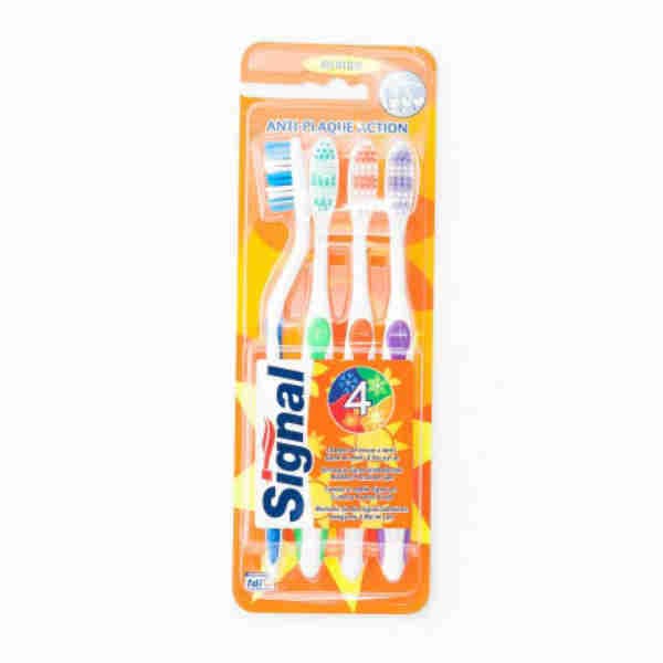 4 Actions Medium Toothbrush