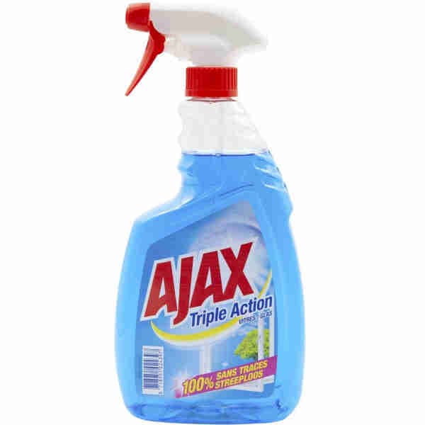 Triple Action Window & Glass Cleaner - Ajax